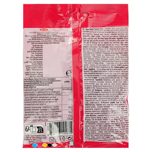 Жувальні цукерки Bebeto Вишня 80 г - фото 2