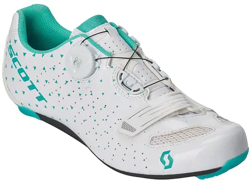 Веловзуття Scott Road Comp BOA Lady 41 Білий/Бірюзовий (1081-251824.6223.016) - фото 2