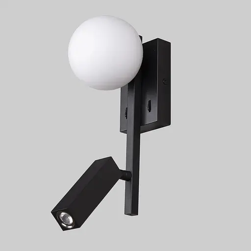 Настінний світильник MJ-Light GLOBE READ 3200K BK 15009 - фото 3