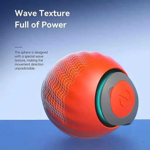 Перезаряджається інтерактивна котяча голочка синього кольору Speedy Sprint Ball Toy для Cat Type-C - фото 8