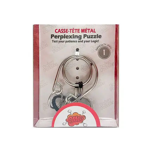 Металева головоломка "Perplexing puzzle" Bambi 5562D-7, 1 складність - фото 1