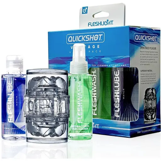 Мастурбатор Fleshlight Quickshot Vantage Value Pack - фото 3
