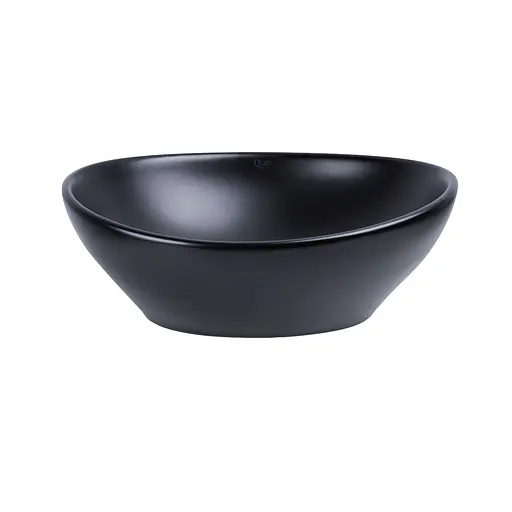 Умивальник Qtap Dove 410x335x145 Black matt QT06116062AMB, Чорний матовий - фото 3