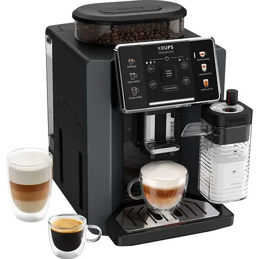 Кавомашина Krups Sensation Milk M90 EA912B10 UA - фото 4