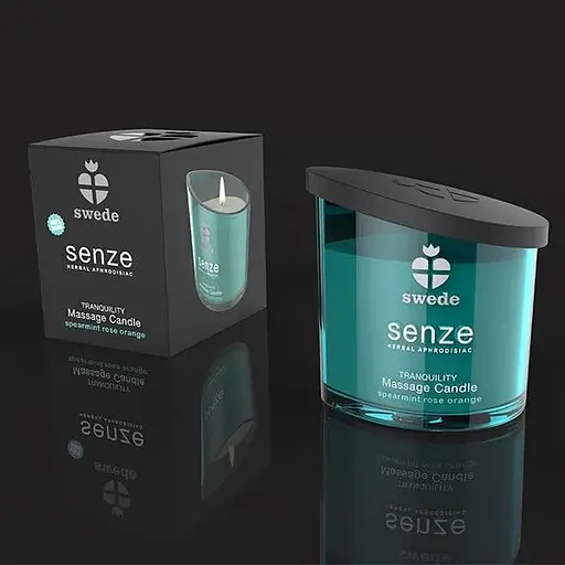 Масажна свічка Senze Tranquility Massage Candle, 50 мл - фото 5