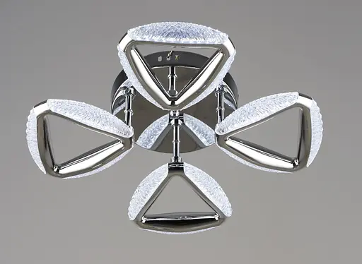 Люстра светодиодная акриловая Sirius B YH1302/4 CH 24W