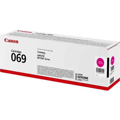 Картридж Canon 069 MF752Cdw/MF754Cdw/LBP673Cdw Magenta 1900 стор teh0015535 - фото 3