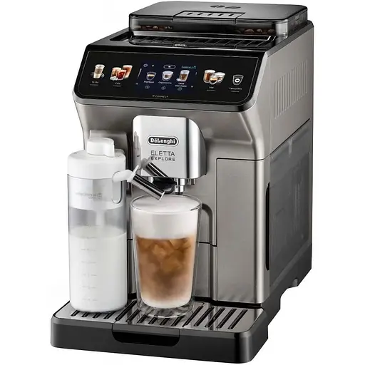 Кофемашина автоматическая Delonghi Eletta Explore Ecam 450.86.T - фото 10