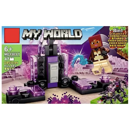 Дитячий конструктор "Minecraft" MG1303-7, 47 деталей