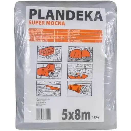 Тент Shadow PLANDEKA от дождя 160г/м² 5х8 м ТЕНТ00062 - фото 1