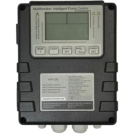 Пульт керування Optima для глибинного однофазного насоса PW-6M 0,37-2,2 кВт (25688) - фото 1