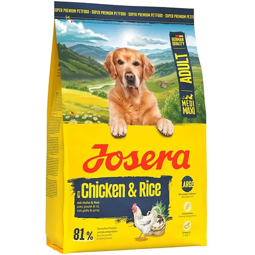Сухий корм для собак Josera M/M Adult Chicken & Rice 3 кг - фото 3