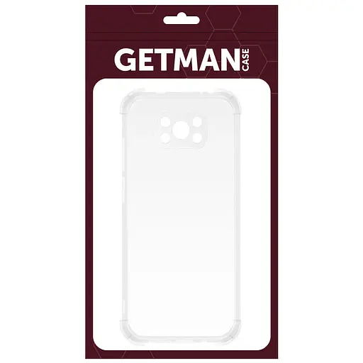 TPU чохол Getman Ease logo посилені кути Full Camera для Xiaomi Poco X3 NFC/Poco X3 Pro Безбарвний (прозорий) - фото 6