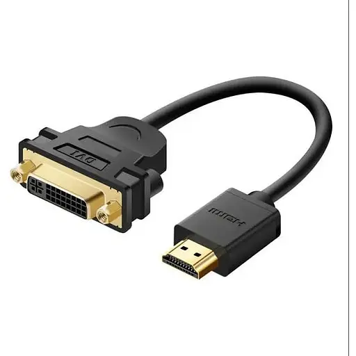 Кабель Ugreen HDMI Male to DVI 0.15 м Female Adapter Cable (20136)