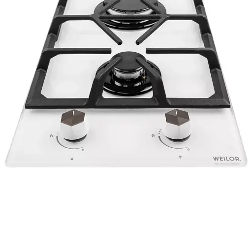 Поверхность газовая Domino на стекле Weilor GG 304 WH - фото 5