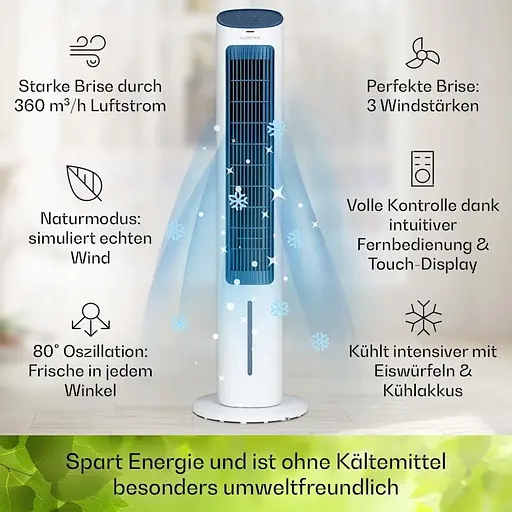 Охолоджувач повітря Klarstein Mistral 5-в-1 (10040150) - фото 6