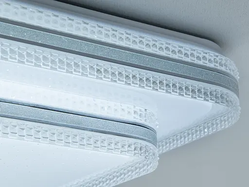 Світлодіодна стельова люстра Diasha сіра 85 Вт - фото 4