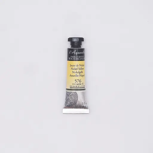 Акварельна фарба Sennelier L'Aquarelle, 10 мл, S4, Нікелевий жовтий (Nickel Yellow)