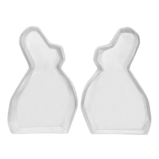 Форма алюмінієва великодня "Заєць з кошиком" для випікання святкового цільного кексу 15х10 см, Ласунка 84076 - фото 3