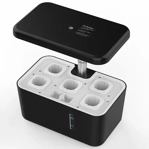 Вазон смарт Abis з автономною гідропонною системою Чорний (IGS-39B) - фото 2