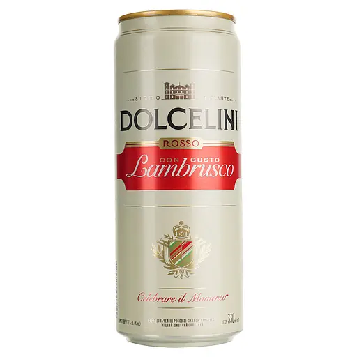 Сидр Dolcelini Con Gusto Lambrusko Rosso червоний солодкий 7.5% 0.33 л з/б - фото 4
