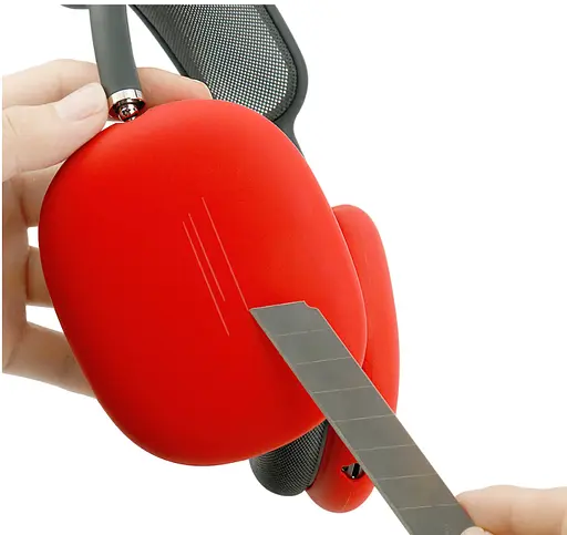 Чохол-накладка DK Silicone Candy Friendly для Apple AirPods Max 1/2 (red) - фото 4