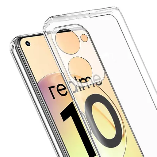 TPU чехол Epik Transparent 1,5mm Full Camera для Realme 10 4G Бесцветный (Прозрачный) - фото 2