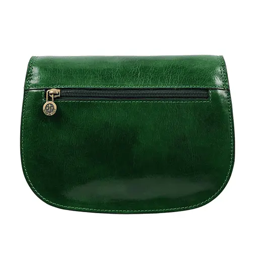 Кожаная женская сумка кросс-боди Time Resistance 25х18х9 см sum0026327 - фото 4