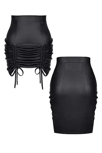 Міні-спідниця Demoniq AMELIA001 L (чорний) - фото 6