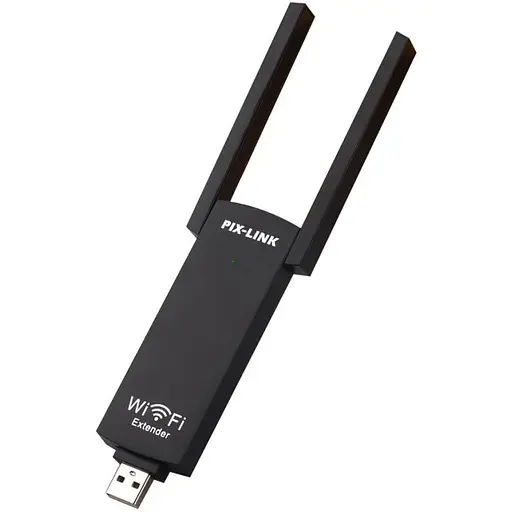 Ретранслятор Wi-Fi Pix-Link LV-UE02 репітер, підсилювач сигналу Black (17609) - фото 3