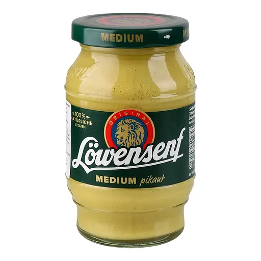 Гірчиця Lowensenf пряна середньої гостроти 250 мл