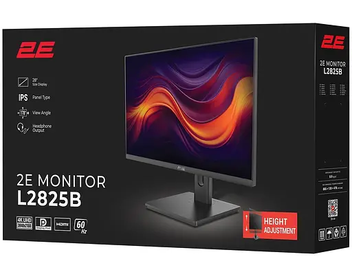 Монитор 28" 2E L2825B UHD IPS 60Hz (2E-L2825B-01.UA) - фото 13