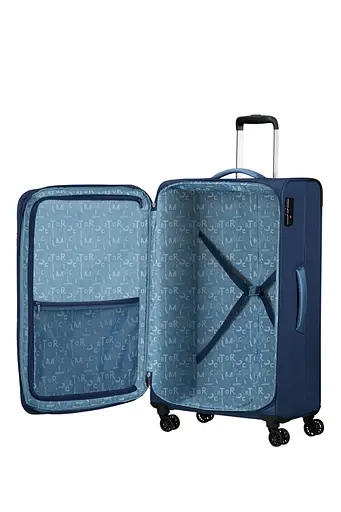 Валіза American Tourister PULSONIC COMBAT NAVY 81x49x31(34) 81 См MD6*41003 - фото 8