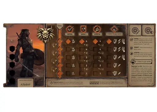 Настільна гра Geekach Games Відьмак. Старий світ - Стежки монстрів (The Witcher: Old World - Monster Trail) (укр.) (GKCH219Mmt) - фото 4