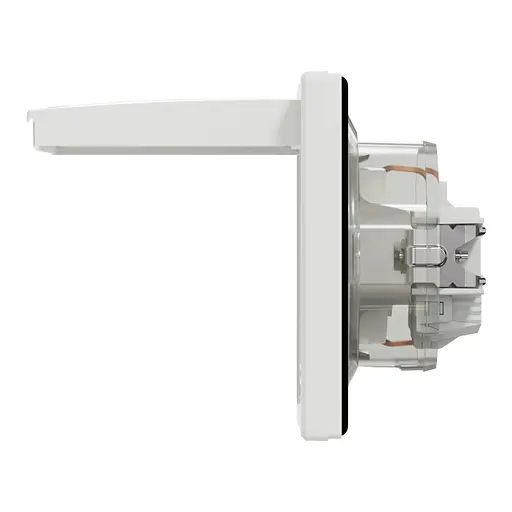 Розетка Schneider Electric ASFORA з кришкою IP44, біла (EPH3100321) - фото 4