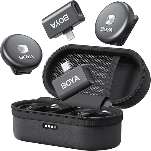 Мікрофонна радіосистема Boya Omic-B USB-C/Lightning [147751]