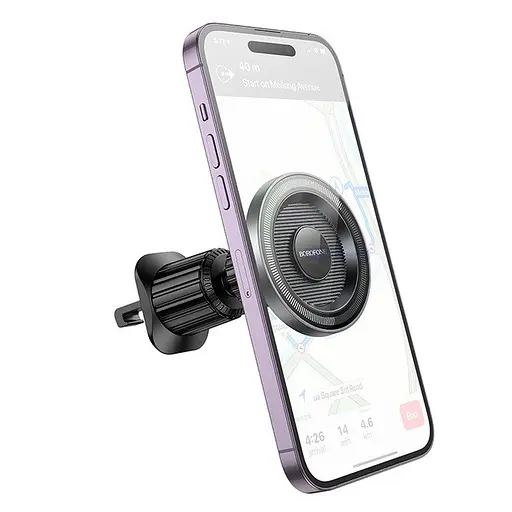 Автодержатель - холдер Borofone bh122 магнитный на решетку - фото 5