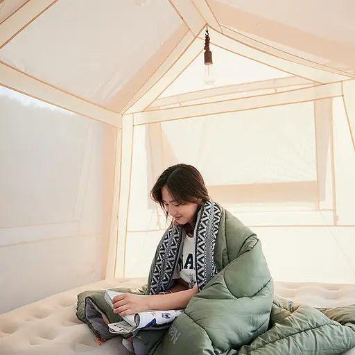 Спальный мешок Naturehike L150 NH20MSD05 (13°C) правый (190 х 75 см) Зеленый - фото 3