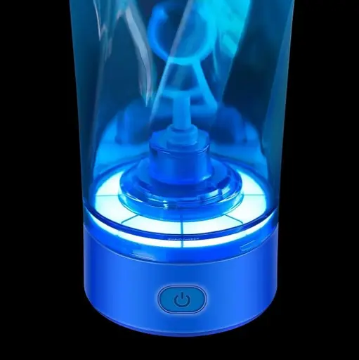 Шейкер спортивний електричний VOLTRX VortexBoost 600 мл. Tritan Blue (Vortex_Blue) - фото 2