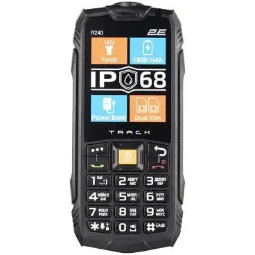 Кнопковий телефон 2E R240 (2020) Track DualSim чорний - фото 1