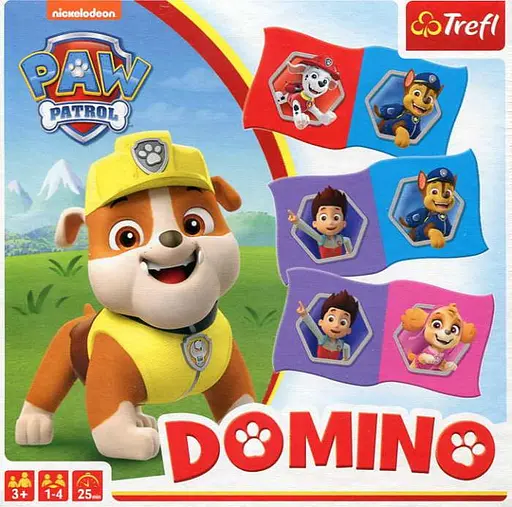 Настольная игра Trefl Домино. Щенячий патруль (Domino: Paw Patrol) (01895) - фото 2