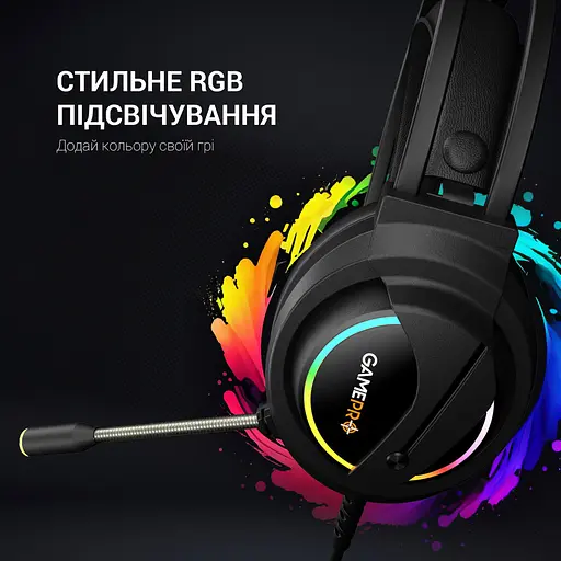 Навушники GamePro HS565 Nitro Black (HS565) - фото 10