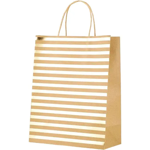 Пакет подарунковий Смужка PY031932 Різнокольоровий - фото 1