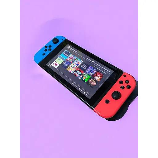 Портативна ігрова консоль Nintendo Switch 128 ГБ + 10 ігор чіпована + гарантія