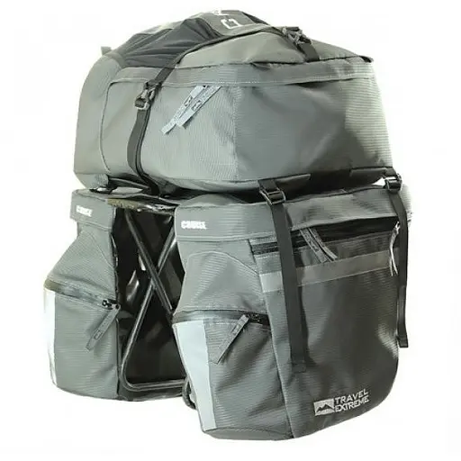 Велобаул Travel Extreme Cruise 50 L Grey (1060-TE-В002LGR)