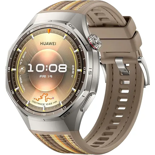 Смарт-годинник Huawei Watch GT 6 Pro 46 мм Brown (Atum-B29W, 55020FTS) [153416]