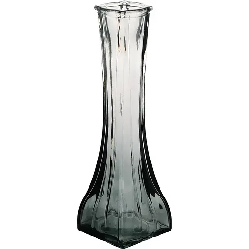 Ваза для цветов Viva Lily стеклянная 20.5 см серая (A060168)