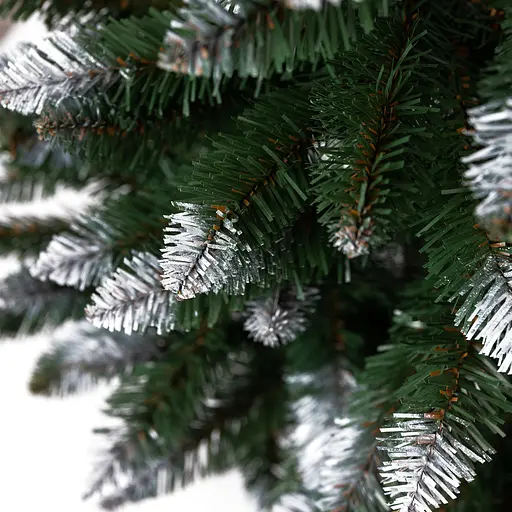 Искусственная елка Королева 1.3 м с заснеженными кончиками реалистичная Премиум Lugi CT-QUN15 - фото 7