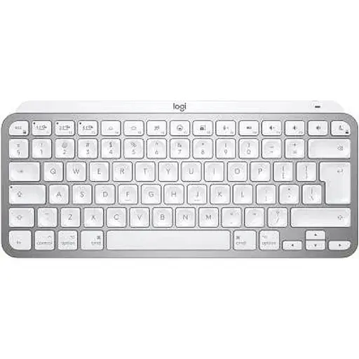 Клавіатура Logitech MX Keys Mini для Mac Wireless Illuminated Pale Grey (920-010526)