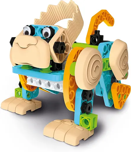 Інтерактивний конструктор 5 в 1 Лабораторія механіки Смішні тварини - Clementoni 50326 - фото 3